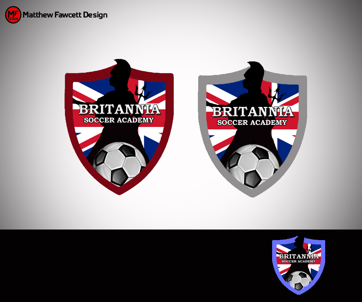Logo Design by Matthew Fawcett for Britannia Soccer Academy | Design #5721416
