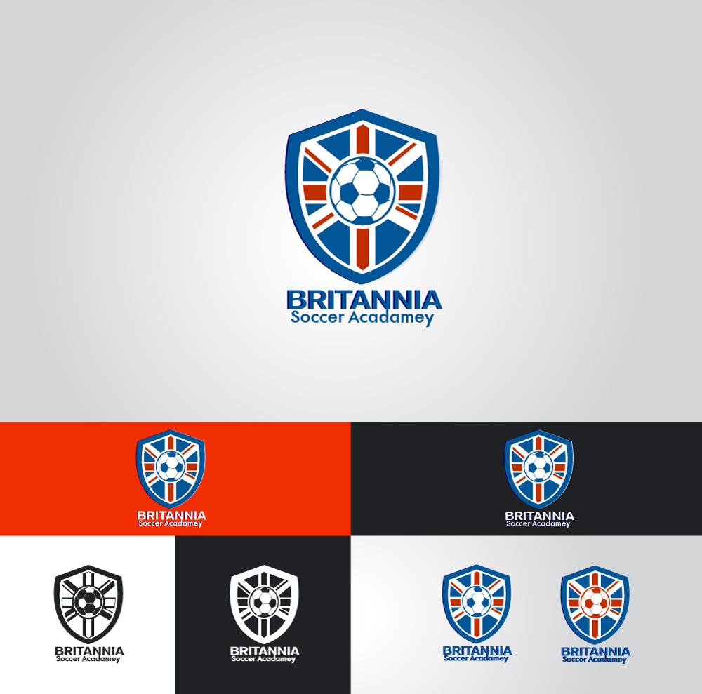 Diseño de Logo por anonrotide para Britannia Soccer Academy | Diseño #5736621