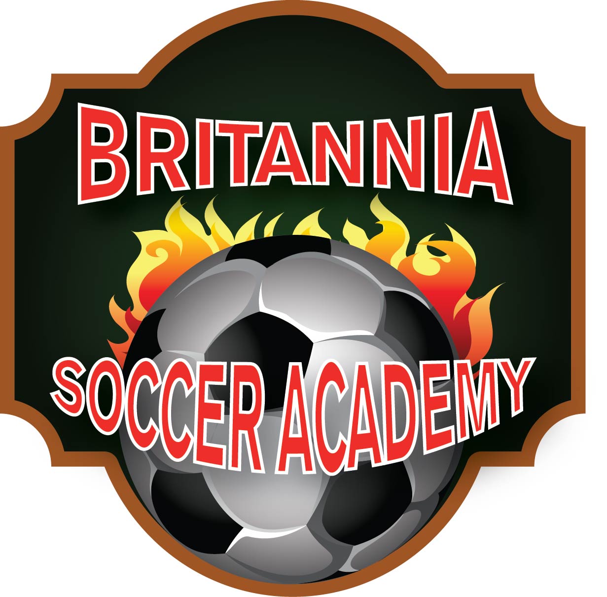 Logo Design by sanjeev231 for Britannia Soccer Academy | Design #5705970
