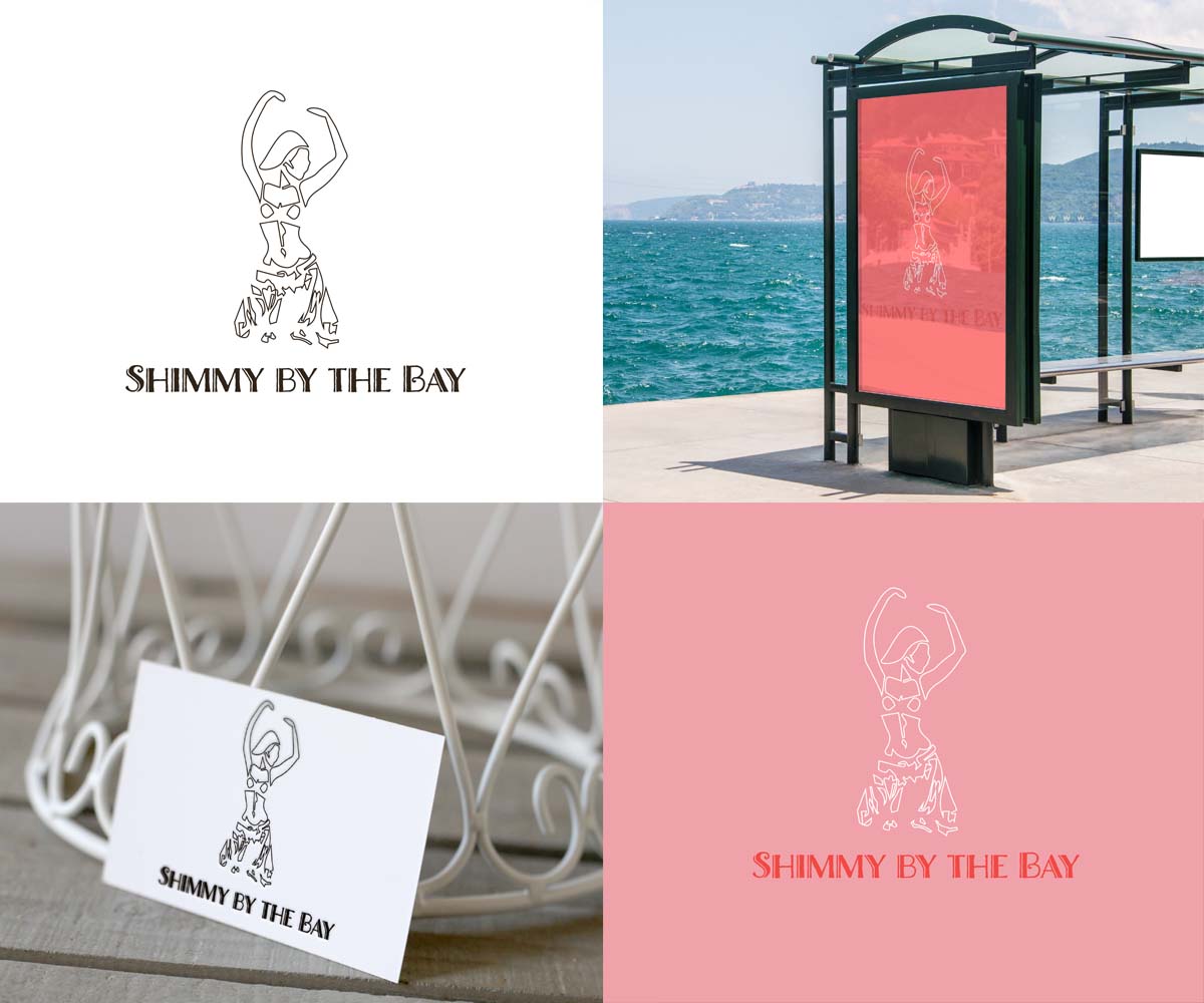 Diseño de Logo por TheFatMob para Shimmy By The Bay | Diseño #5768208