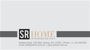 Logo Design by barinix for SRhome | Design: #1574323