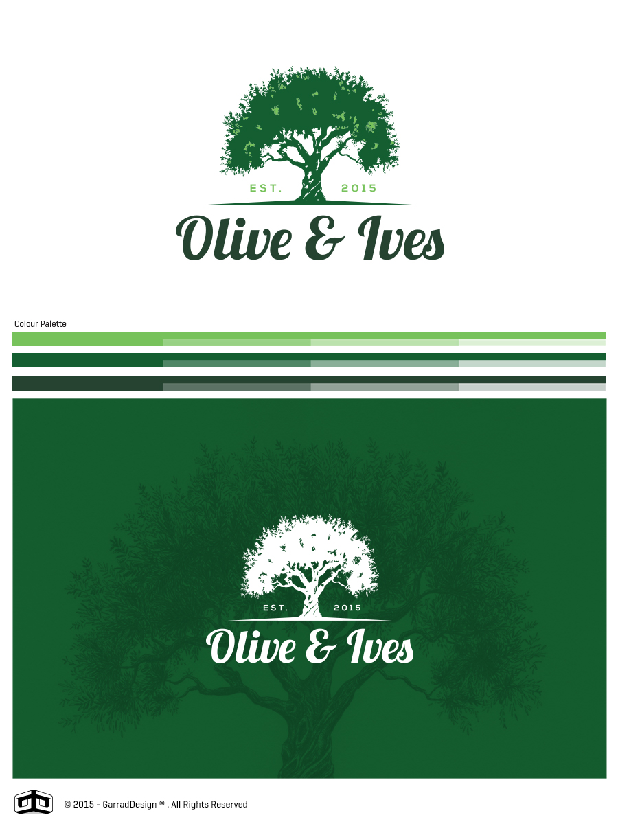 Logo Design by garrad for Olive and Ives | Design #5725277
