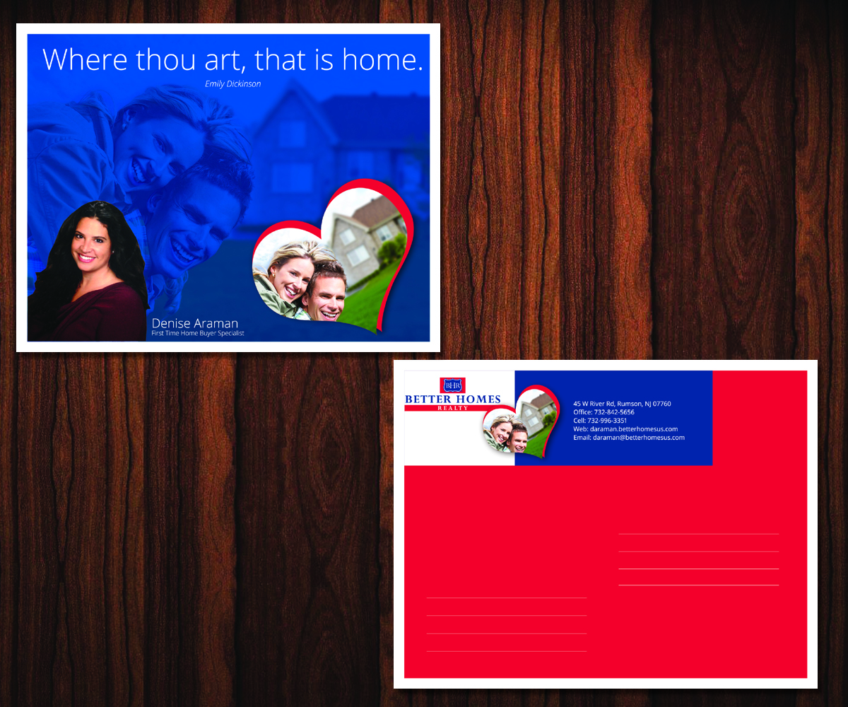 Postcard Design by Designer Destiny for Better Homes Realty | Design #5749789