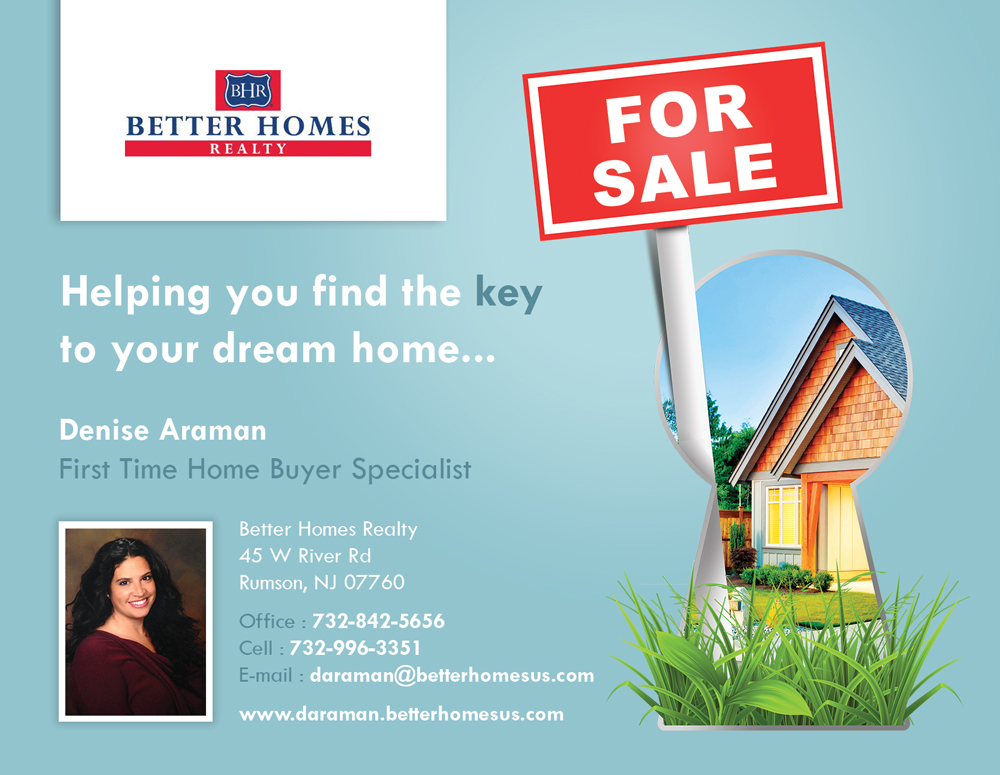 Postcard Design by FCJ_GRAPHICS for Better Homes Realty | Design #5752629