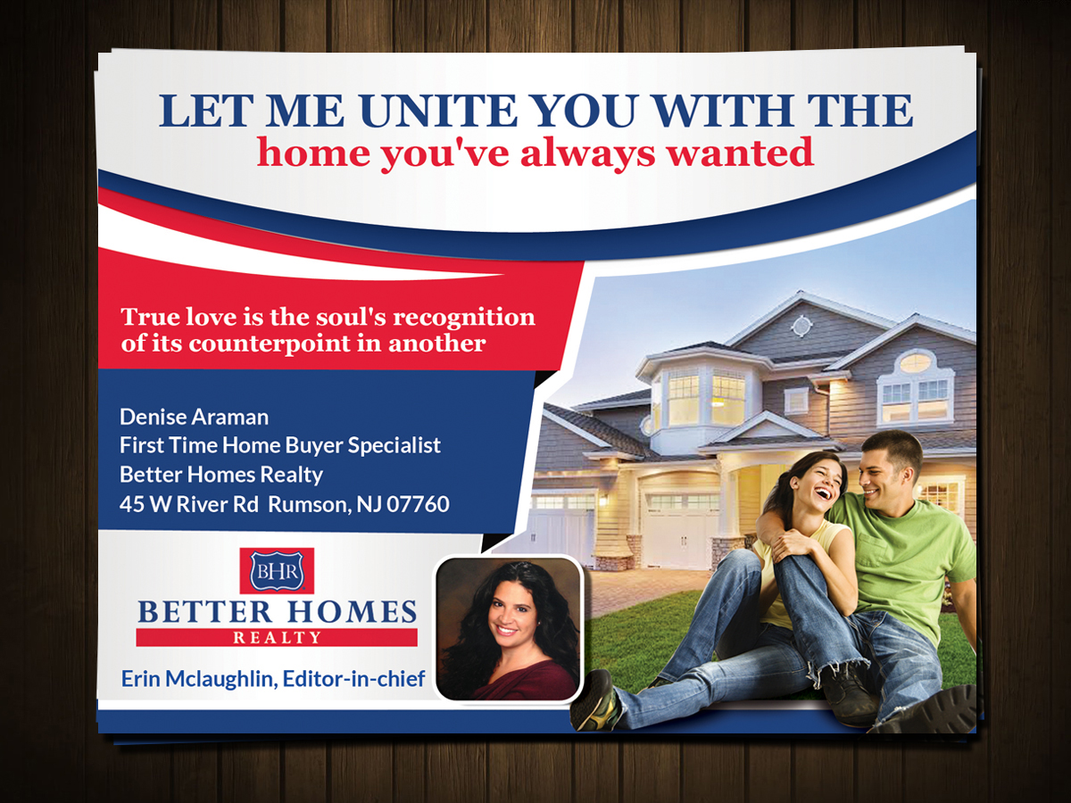 Postcard Design by ESolz Technologies for Better Homes Realty | Design #5723270