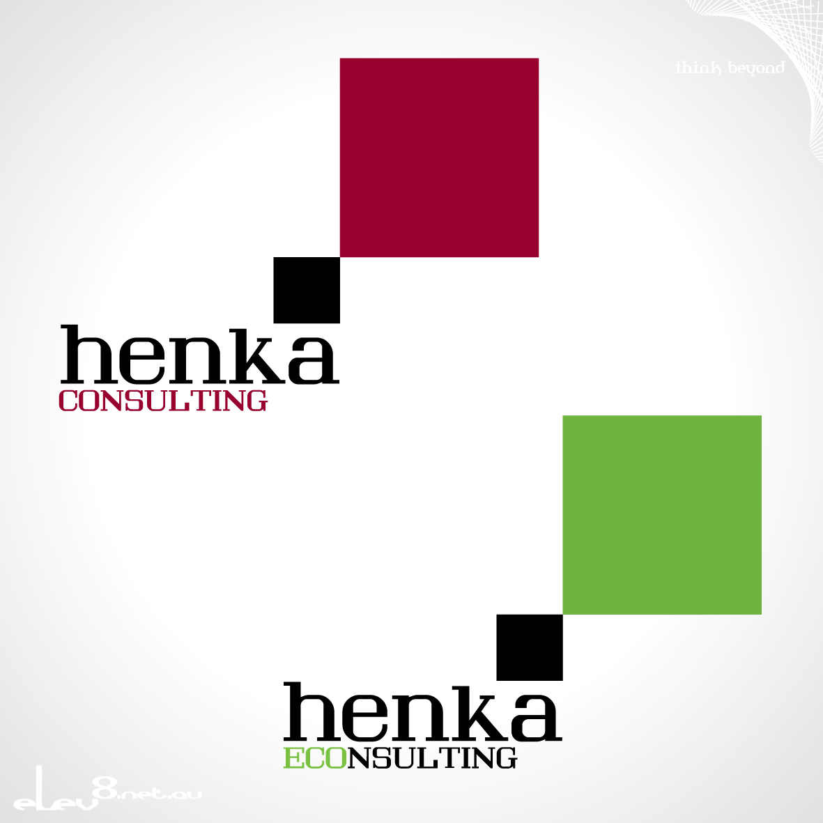 Logo Design by elev8.net.au for Henka Consulting | Design #8483