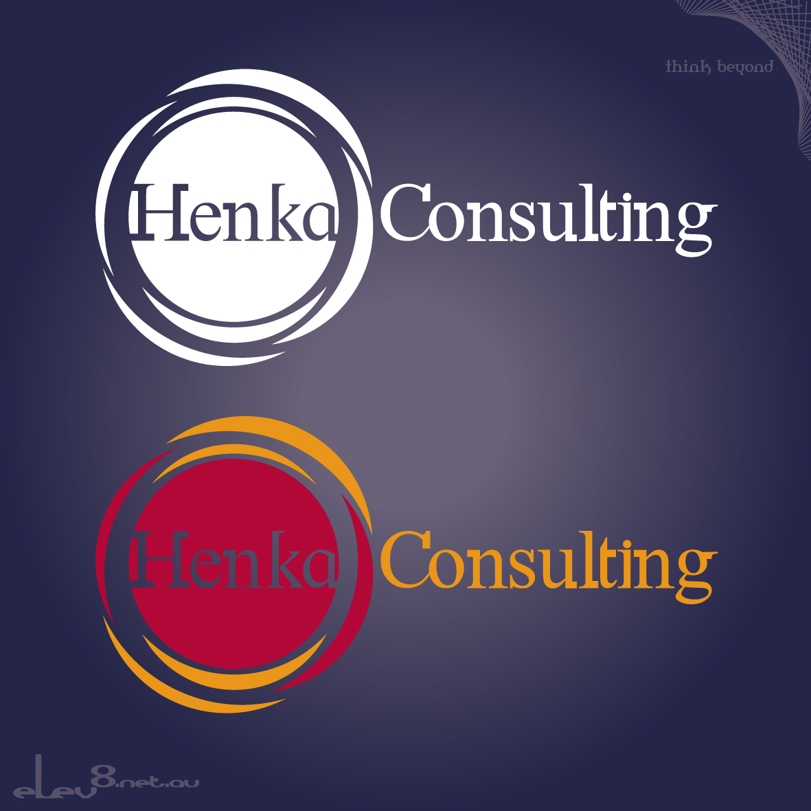 Logo Design by elev8.net.au for Henka Consulting | Design #8492