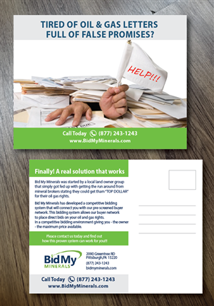 Postcard Design by alex989 for this project | Design: #5718037