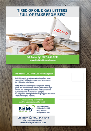 Postcard Design by alex989 for this project | Design: #5718298