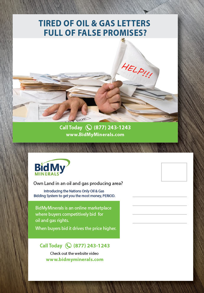 Postcard Design by alex989 for this project | Design #5718378