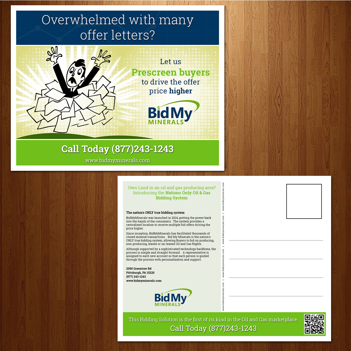 Postcard Design by VEGA-Designs for this project | Design #5709299