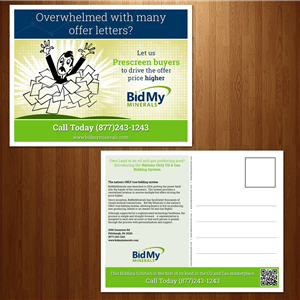 Postcard Design by VEGA-Designs for this project | Design #5709299