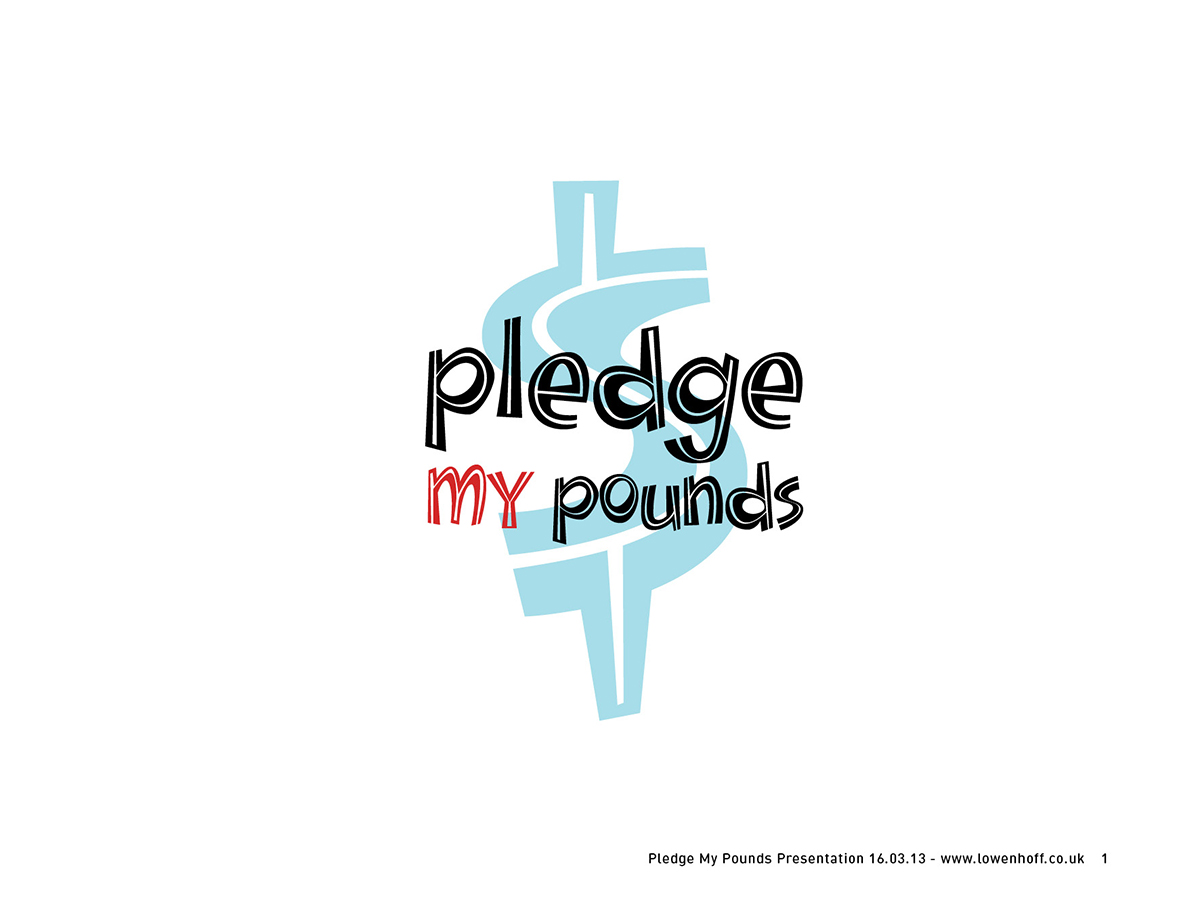 Diseño de Logo por Lowenhoff para Pledge My Pounds | Diseño #1575929