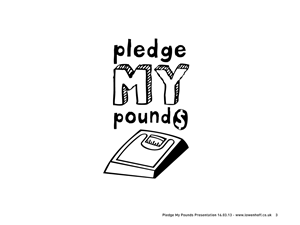 Logo Design by Lowenhoff for Pledge My Pounds | Design: #1575933