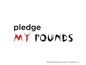 Logo-Design von Lowenhoff für Pledge My Pounds | Design: #1575946