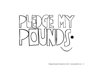 Logo-Design von Lowenhoff für Pledge My Pounds | Design: #1575956