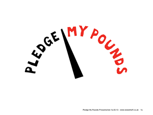 Logo-Design von Lowenhoff für Pledge My Pounds | Design: #1575960