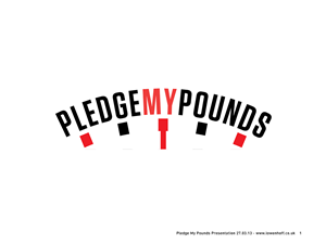 Logo-Design von Lowenhoff für Pledge My Pounds | Design: #1618512