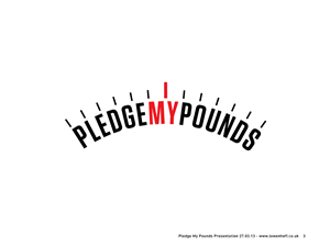 Logo-Design von Lowenhoff für Pledge My Pounds | Design: #1618516