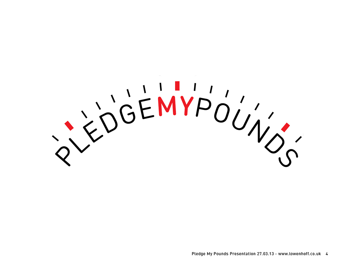 Logo Design by Lowenhoff for Pledge My Pounds | Design #1618518