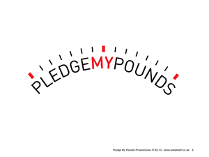 Logo-Design von Lowenhoff für Pledge My Pounds | Design: #1618519