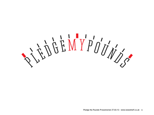 Logo-Design von Lowenhoff für Pledge My Pounds | Design: #1618521