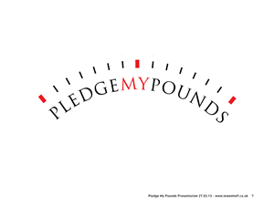 Logo-Design von Lowenhoff für Pledge My Pounds | Design: #1618523