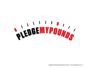 Logo-Design von Lowenhoff für Pledge My Pounds | Design: #1618524