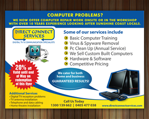 Flyer Design by Sbss for Direct Connect Services | Design: #1566996