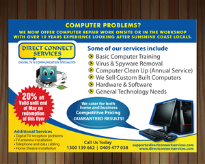 Flyer Design by Sbss for Direct Connect Services | Design: #1567222