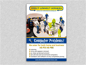 Flyer Design by Alaya for Direct Connect Services | Design: #1563664