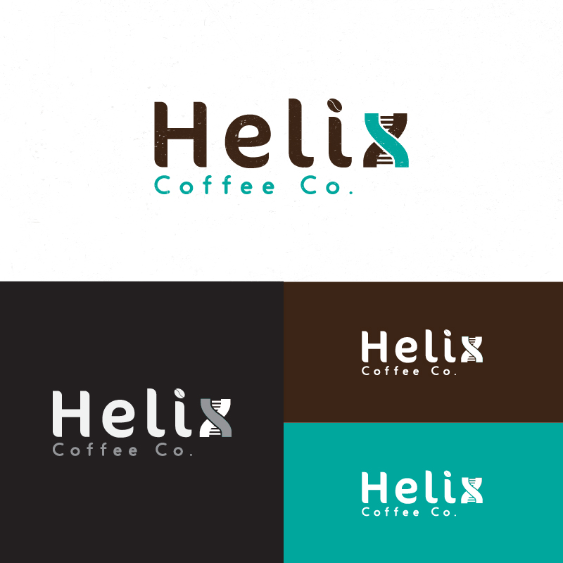 Logo Design by uniquetarget for Helix Coffee Company | Design #5724065