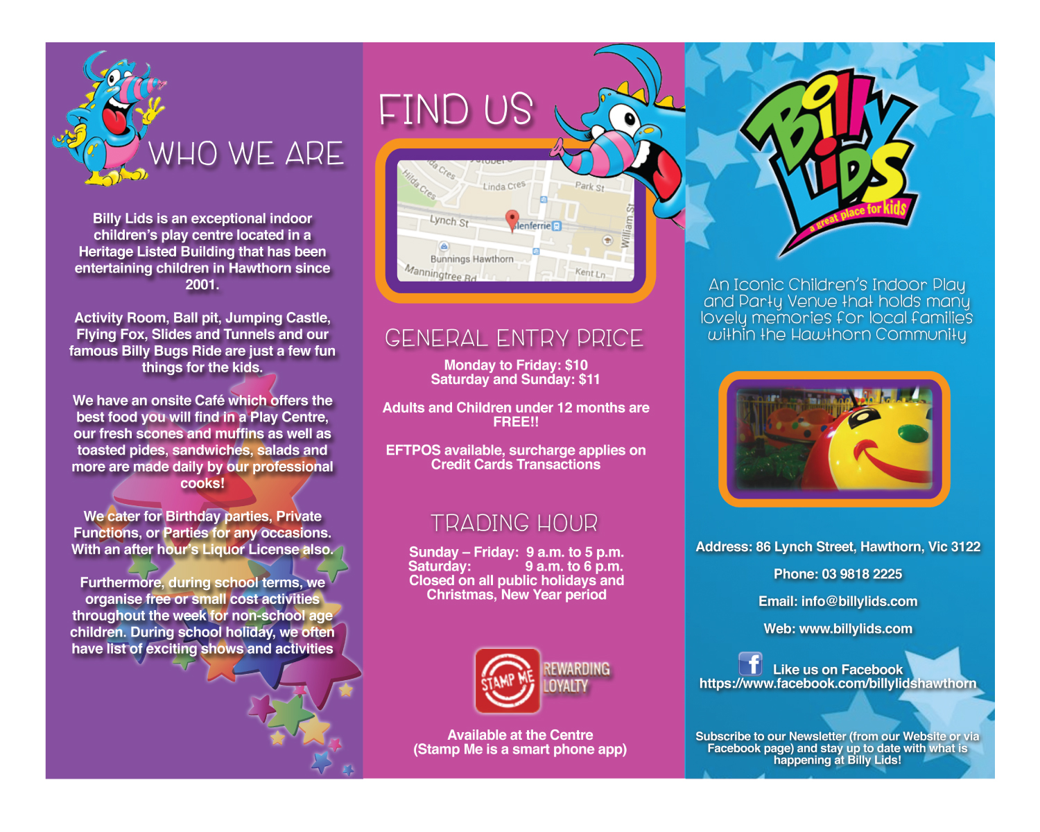 elegant playful brochure design for a company by cherisse design indoor playground flyers