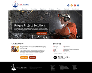 Web Design by saroshdurrani for East Pacific Trading Pty. Ltd. | Design: #5842906