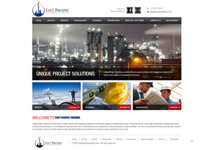 Web Design by saroshdurrani for East Pacific Trading Pty. Ltd. | Design: #5843125