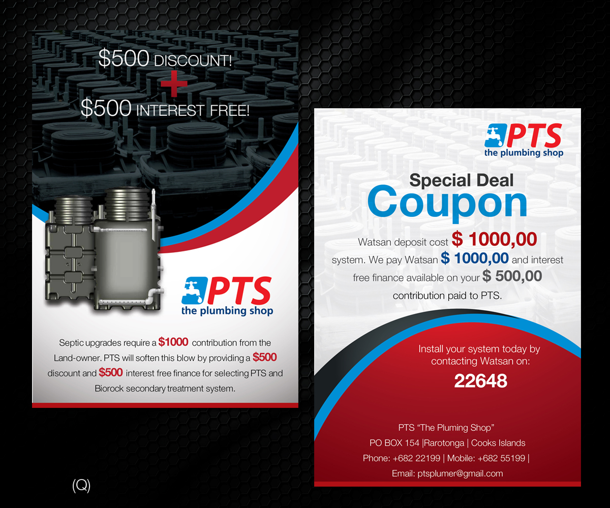 Flyer-Design von  Esolbiz für PTS Plumbing | Design: #5990211