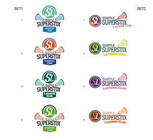 Logo Design by Dhimant for Seattle SuperStix Lacrosse Club | Design: #1568166