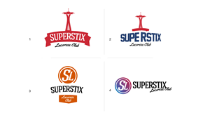 Logo Design by Dhimant for Seattle SuperStix Lacrosse Club | Design: #1568197