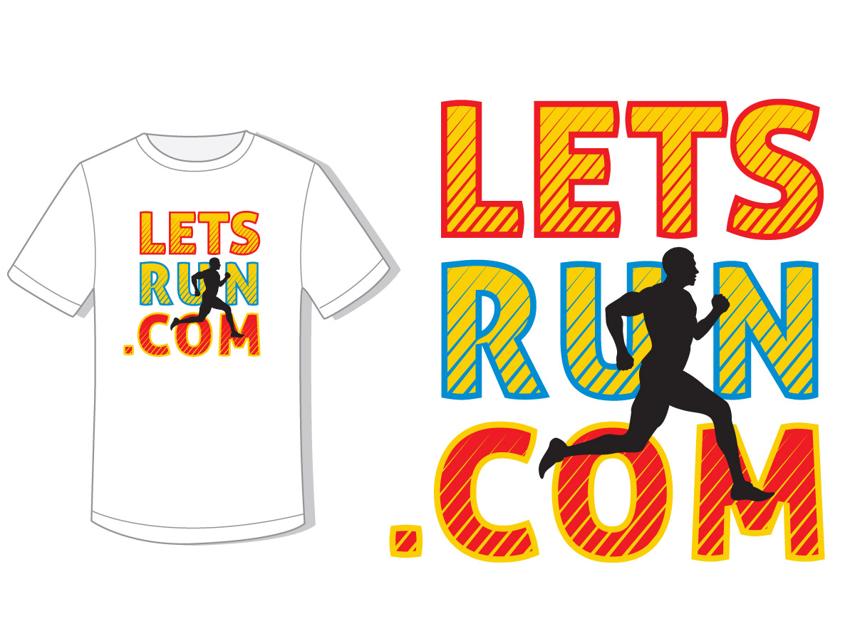 T-Shirt-Design von koqcreative für LetsRun.com | Design #5733126