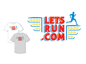 T-shirt Design by koqcreative for LetsRun.com | Design: #5733139