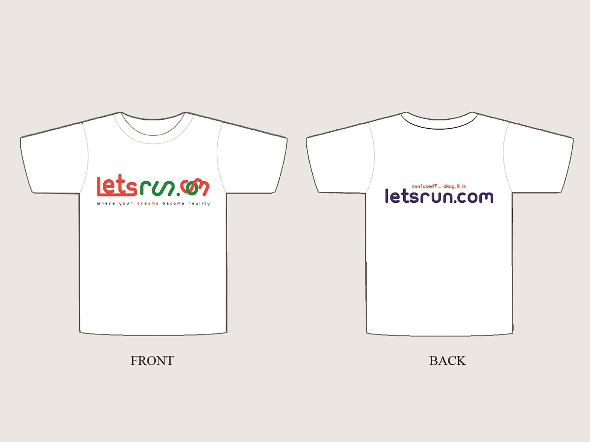 T-shirt Design by evnsriram for LetsRun.com | Design #5731045