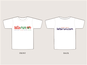 T-Shirt-Design von evnsriram für LetsRun.com | Design #5731045