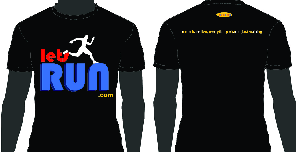 T-shirt Design by Msheahan for LetsRun.com | Design #5747767