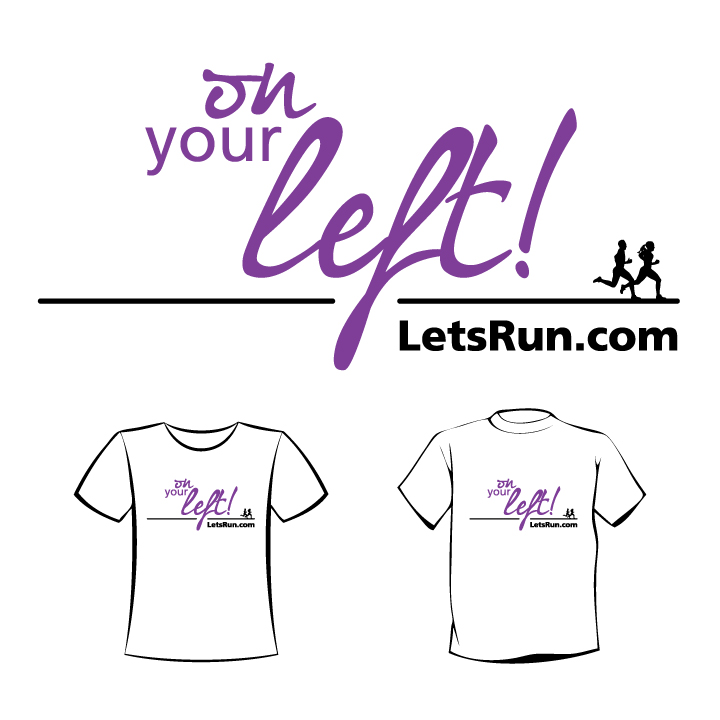 T-shirt Design by Alexandra Hodge for LetsRun.com | Design #5733836