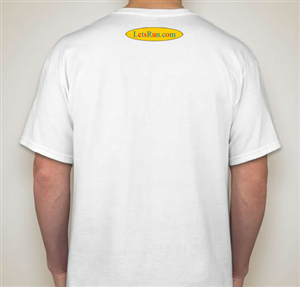 T-shirt Design by mlefer1 for LetsRun.com | Design: #5718828