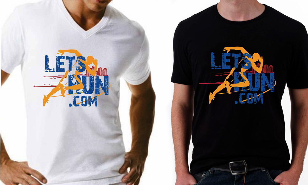T-Shirt-Design von MB design für LetsRun.com | Design #5753693