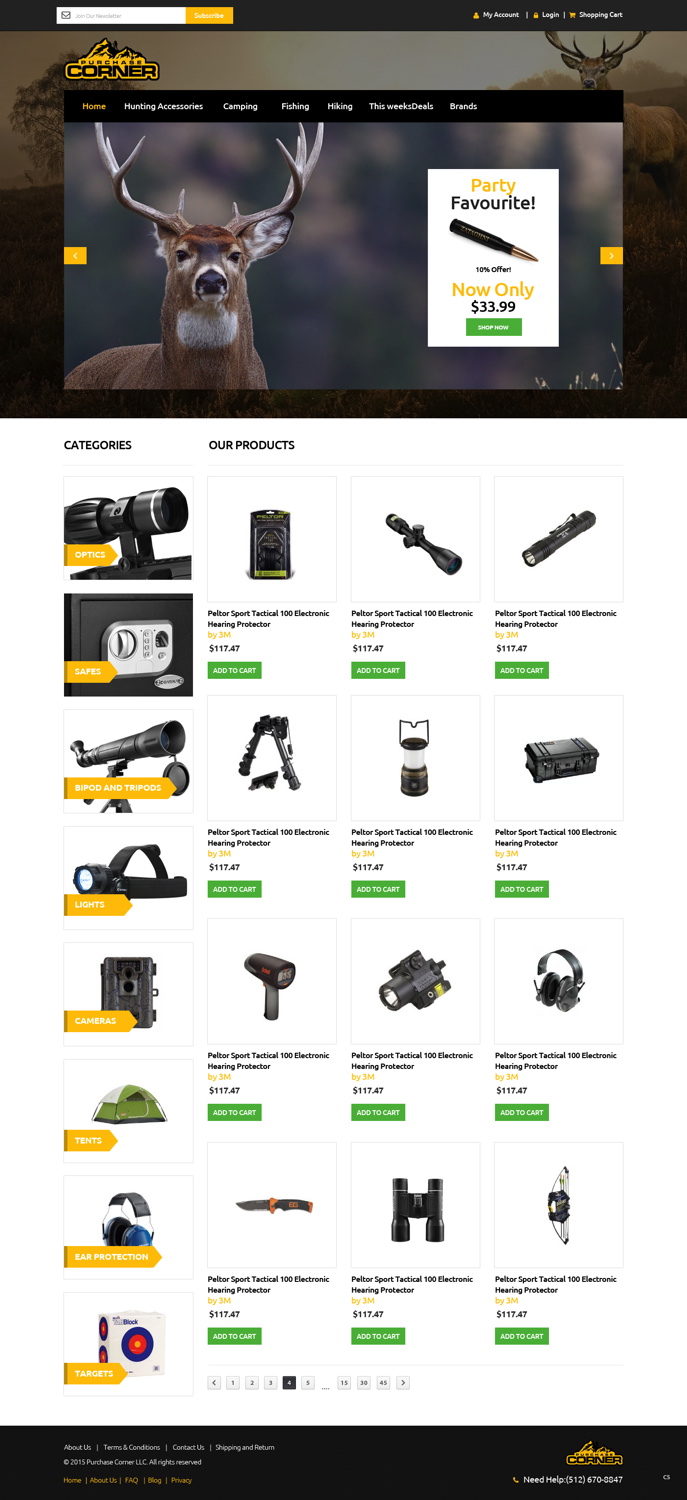 Diseño Web por pb para Purchase Corner LLC | Diseño #5735511