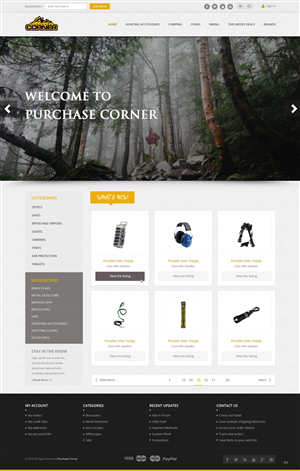 Diseño Web por pb para Purchase Corner LLC | Diseño: #5735521