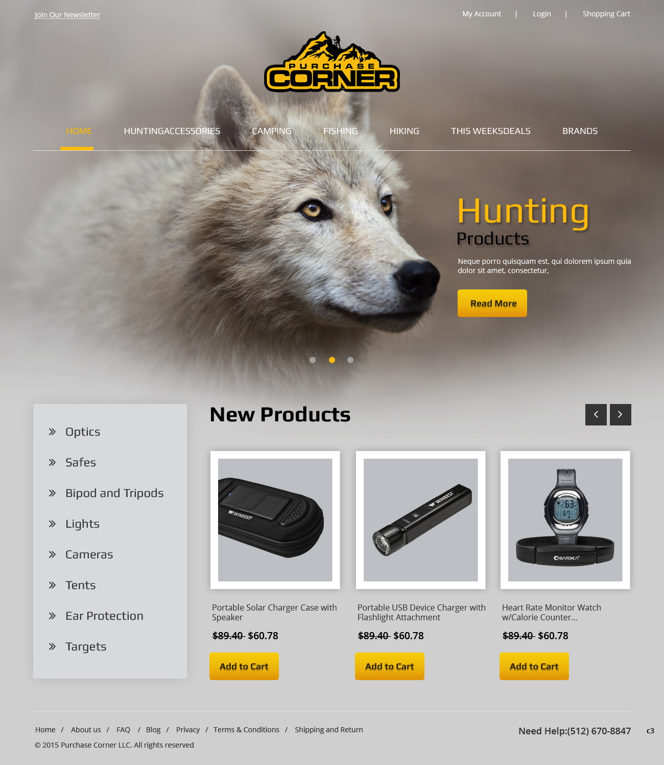 Diseño Web por pb para Purchase Corner LLC | Diseño #5735522