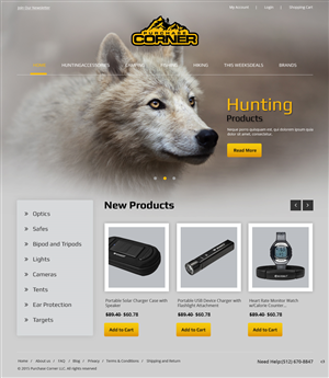 Web Design par pb pour Purchase Corner LLC | Design : #5735522
